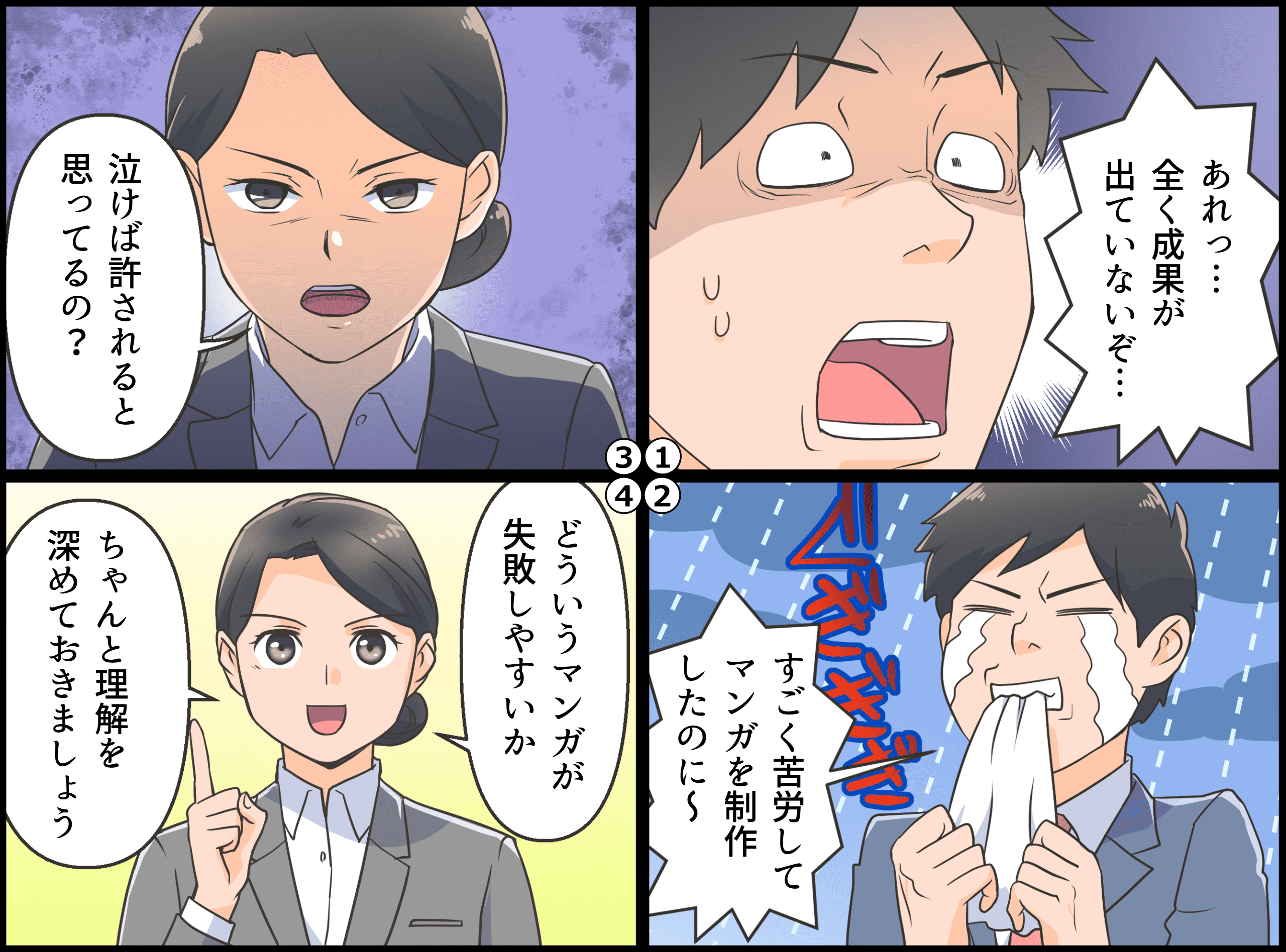 失敗するケース